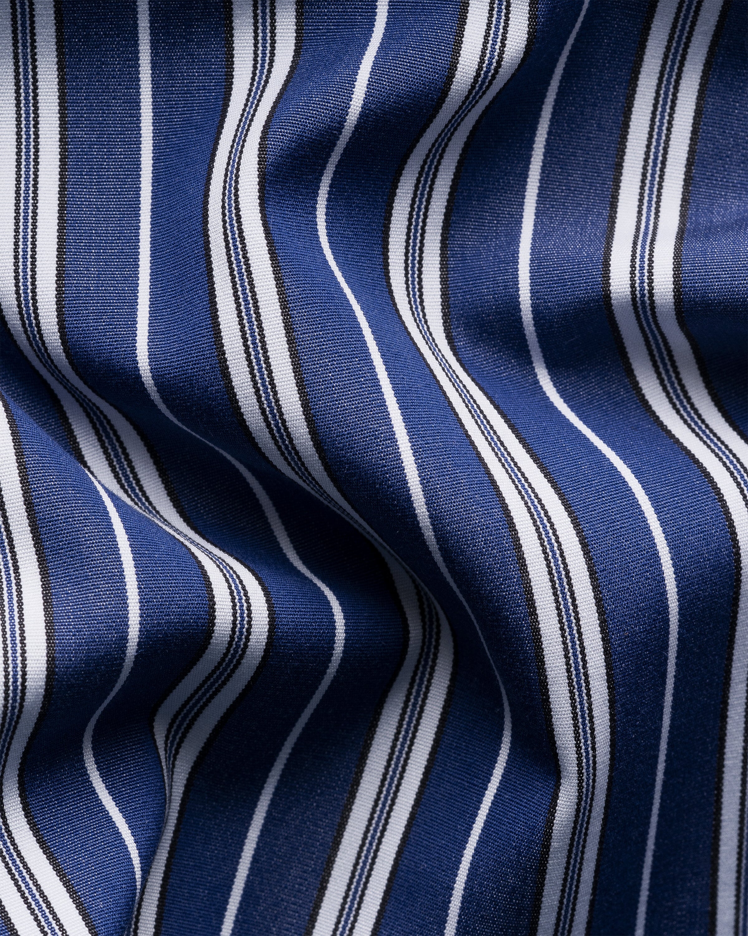 ETON X TRETORN STRIPED ONE PIECE COLLAR SHIRT